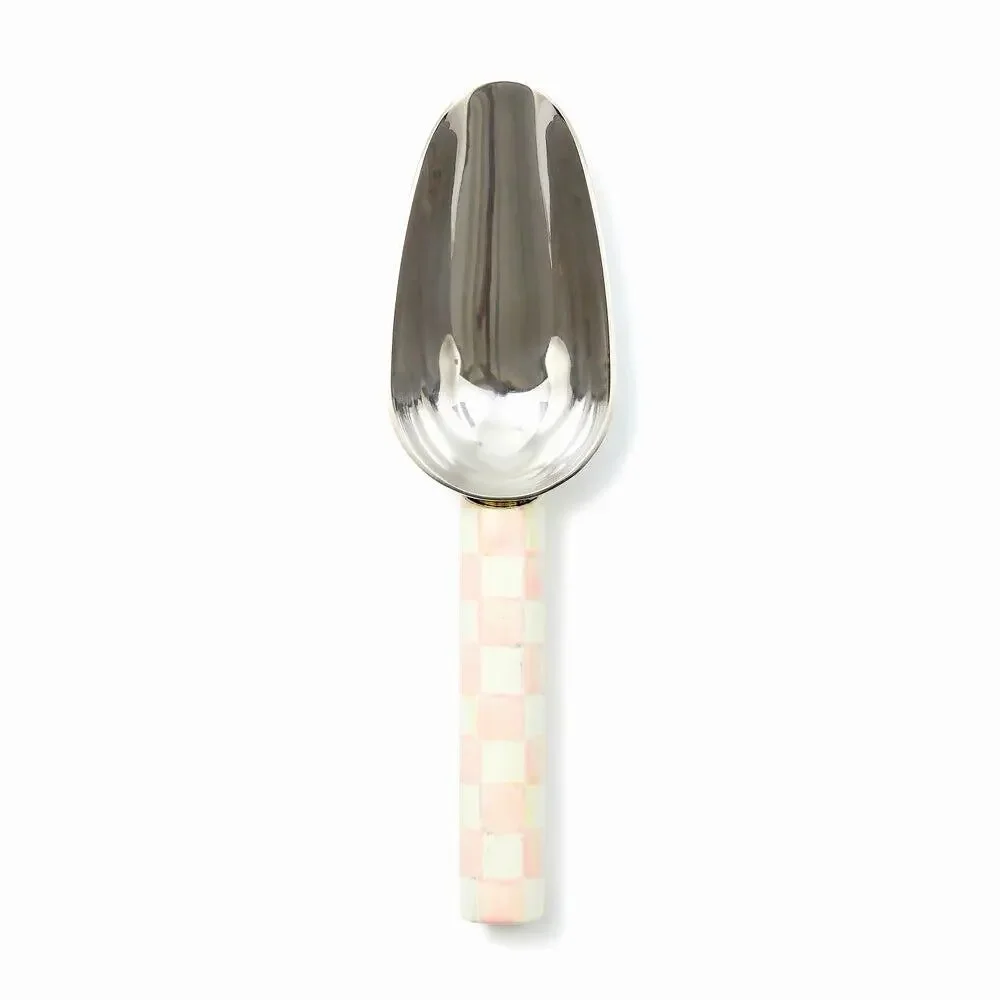 NEW Mackenzie-Childs Rosy Check Small Scoop